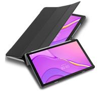 Cadorabo Housse Pour Tablette Compatible Avec Huawei Matepad T 10 (9.7 Zoll) / T 10s (10.1 Zoll) En Noir Satin - Housse De Protection Ultra Fine Sans Auto Wake Up Et Fonction De Support