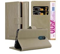 Cadorabo Housse pour WIKO VIEW XL Housse marron Housse pour téléphone portable Book Case Etui Luxury