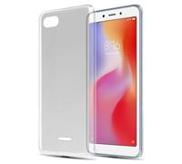 Cadorabo Housse pour Xiaomi RedMi 6A Housse de protection en Transparent Housse TPU Silicone Cover Etui Case
