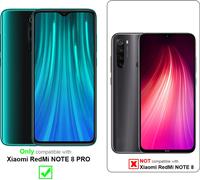 Cadorabo Housse pour Xiaomi RedMi NOTE 8 PRO Housse en rose Housse pour portable TPU Etui Case Cover Protection caméra