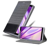 Cadorabo Housse pour ZTE Nubia N3 Housse en gris pour téléphone portable Etui Book Case Cover