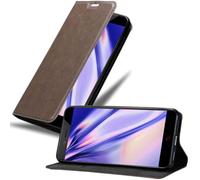 Cadorabo Housse pour ZTE Nubia Z17 MINI Housse en marron Housse pour portable Etui Case Cover Fermeture magnétique