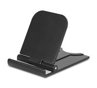 cadorabo Support de Table pour téléphone Portable Support pour téléphone Portable en Noir pour la Maison et la Route