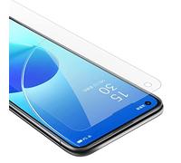 cadorabo Verre Trempé compatible avec Oppo Reno6 5G en HAUTE TRANSPARENT - Verre de protection d'écran trempé (Tempered) en dureté 9H avec 3D touch