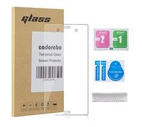 cadorabo Verre Trempé compatible avec Sony Xperia Z3 en HAUTE TRANSPARENT - Verre de protection d'écran trempé (Tempered) en dureté 9H avec 3D touch
