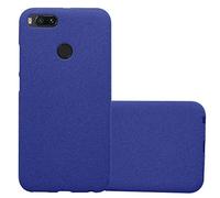 cadorabo Xiaomi Mi A1 / 5X Coque Silicone TPU Frost en Frost Bleu FONCÉ - Housse de Protection en Gel Souple Ultra Mince avec Anti Choc - Etui Case Cover Ultra Slim Fine Bumper