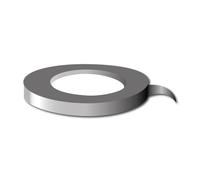 Cadox - Filet adhésif pour décoration Auto - Management visuel sur Tableau Blanc - Stikar Brillant - Argenté - 6 mm de Largeur et 10 mètres de Long - Résiste aux UV et lavages - Fabriqué en France