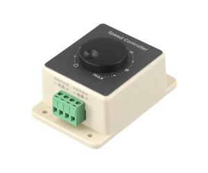 Cadran 12 V/24 V/36 V/48 V Vitesse 480 W pour moteurs en continu de qualité industrielle 10 V-60 V Courant pour contrôleur de fréquence du moteur rotatif avec réglage vers le haut de 25 kHz DC 10 A