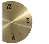 Cadran d'horloge en métal de 283 mm avec chiffres arabes en or pour grandes horloges murales, pièces de rechange et outils