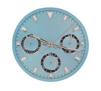 Cadran et Aiguilles Verts Lumineux VK63, 29,5 mm, for Montre à Quartz Seiko VK63(Blauw)