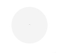 Cadran rond en bois de 5 mm d'épaisseur, base vierge pour projets d'horloge murale de bricolage et de remplacement, compatible avec les horloges à quartz de 20 cm