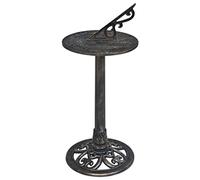 vidaXL Cadran solaire Bronze 35,5x82 cm Plastique