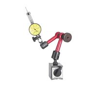 Cadrans jauges et support de positionnement flexible adapté pour cadrans indicateurs Fixation sécurisée de machine-outil Outil de mesure précis avec bras réglable