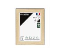 Cadre photo Ceanothe Newton 18 x 24 cm Bois et Noir Bois et Noir E