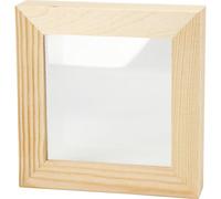 Cadre 3D avec vitre