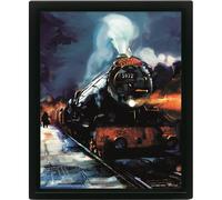 Cadre 3D lenticulaire Pyramid Harry Potter Hogwarts Express Noir 25,5x20,5x4,5 cm