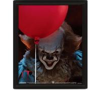 Cadre 3D Lenticulaire - PYRAMID INTERNATIONAL - Pennywise Evil - Rectangulaire - Multicolore - 28,7 x 23,5 cm