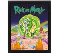 Cadre 3D - Rick et Morty - Portail NC G