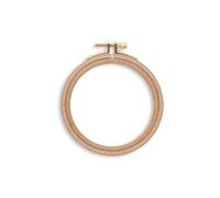 Cadre À Broder Hêtre Love Diamètre 10 Cm - Prym Naturel Marron