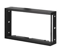 Cadre à fleur de plâtre pour grille de ventilation 325 x 170 mm Noir