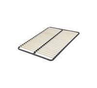 SLIMKIT - Cadre à Lattes 2x22 à Assembler 140x190 Métallique - EBAC Gris G