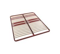 Cadre à lattes morphologique 5 zones Bultex 140x190 Bordeaux