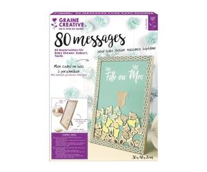 Cadre à messages - baby shower naissance