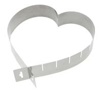 Cadre à pâtisserie extensible - coeur Chevalier diffusion