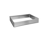 Cadre à pâtisserie extensible - - Gris - Inox