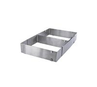 Cadre à Pâtisserie Inox "Extensible" 44cm Argent