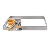Cadre à pâtisserie inox H 2 cm