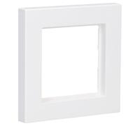 Jung Cadre A550 simple blanc alpin thermoplastique