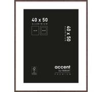 Cadre Accent Premium noyer Nielsen l.40 x H.50 cm