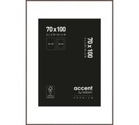 Cadre Accent Premium noyer Nielsen l.70 x H.100 cm