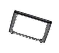 Cadre Adaptateur D'installation pour Autoradio DVD 2 DIN 1 9 Pouces pour Peugeot 407 2004-2009 POMPOMPUR(Grey Frame)