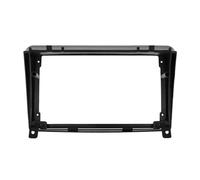 Cadre Adaptateur D'installation pour Autoradio DVD 2 DIN 1 9 Pouces pour Peugeot 407 2004-2009 PYPFQUMQGR(Black Frame)