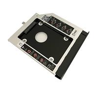 Cadre adaptateur pour 2e disque dur HDD SSD pour Lenovo G50-30 G50-45 G50-70 G50-75 G50-80 G70-80 G40-30 G40-45 G40-70 G40-75 G40-80 G70-70 Avec lunette avant Panneau et support en métal