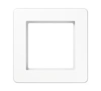 Jung Cadre Aflow Simple Blanc alpin Thermoplastique