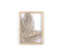 Cadre ajouré en bois Plante Areca 40 x 30 cm - Graine Créative