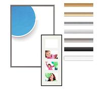 Cadre aluminium aCCENT cadre amovible en aluminium, cadre en aluminium, 5 couleurs disponibles-différentes tailles, noir mat, 24 x 30 cm