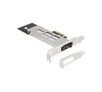 Cadre amovible PCIe pour 1x M.2 NVMe SSD, serrure