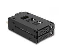 Cadre amovible pour 2x 2,5 U.2 NVMe SSD, Slim Bay
