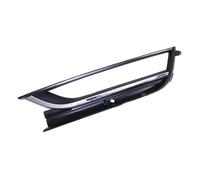 Cadre Antibrouillard Compatible Avec VW Pour Passat B7 2011 2012 2013 2014 2015 Grille De Feu Antibrouillard Avant Cache De Pare-chocs Chromé Noir Accessoires 56D853666(Left)