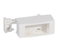 Cadre Appareillage Saillie 1 Poste étroit Pose Sur Moulure Dlplus 20x12,5mm Ou 32x12,5mm Blanc Legrand 031457