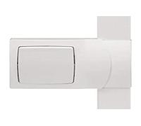 Cadre appareillage saillie 1 poste pour pose le long des moulures DLPlus épaisseur 12,5mm - blanc