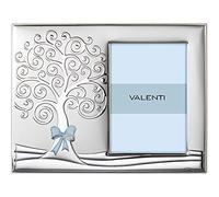 Cadre arbre de vie bleu clair Valenti&Co photo 10 x 15 cm dos bois 73130 3XLC