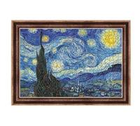 Cadre artistique Puzzle 500 - La nuit étoilée, Vincent Van Gogh