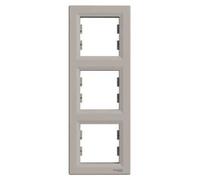 Cadre ASFORA 3 plis vertical marron EPH5810369