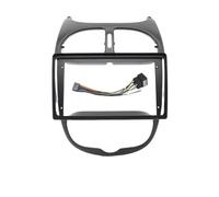 Cadre Audio 9" pour Peugeot 206 Lecteur DVD Écran Tactile Navigation Radio Android Façade D'autoradio(Frame Cable)