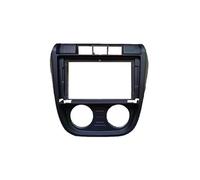 Cadre Audio Radio Fascia 9 Pouces Panneau De Garniture sans Câble pour VW pour Crossfox 2003 2004 2005 2006 2007 2008 2009 POMPOMPUR